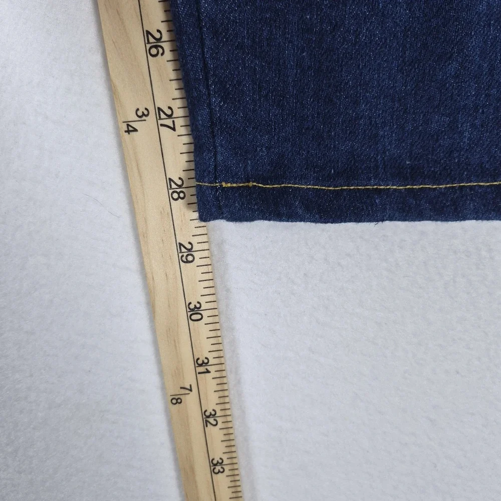 Wrangler Hero Authentic Jeans Size 40x29 Regular Fit Blue Dark Wash